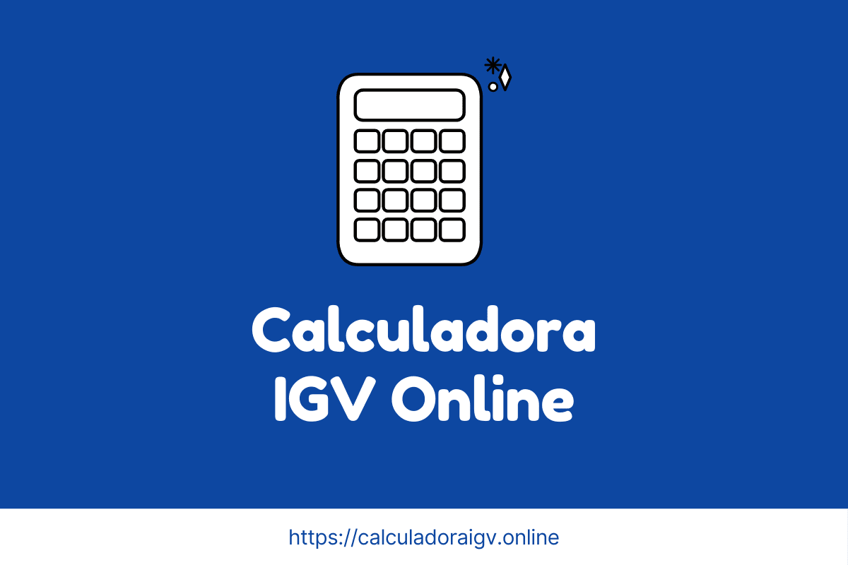 calculadroa igv